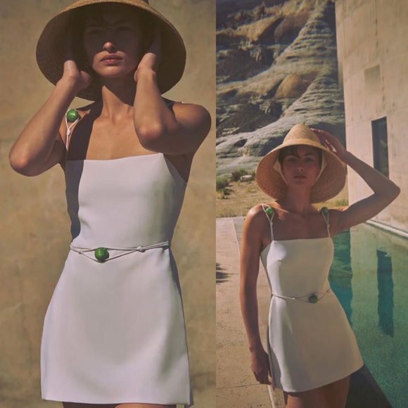 ALEXIS
Aletta Short Jade-Strap Square-Neck Romper Size Small - Picture 1 of 12